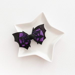 Girl Hair Clip Bat Halloween (GHP9490)